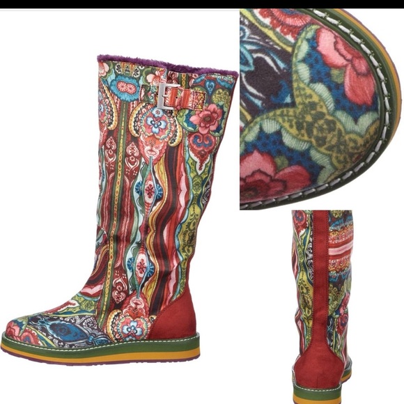 Desigual Alicante Boots Sz 10 fit 9.5 well - Picture 7 of 8